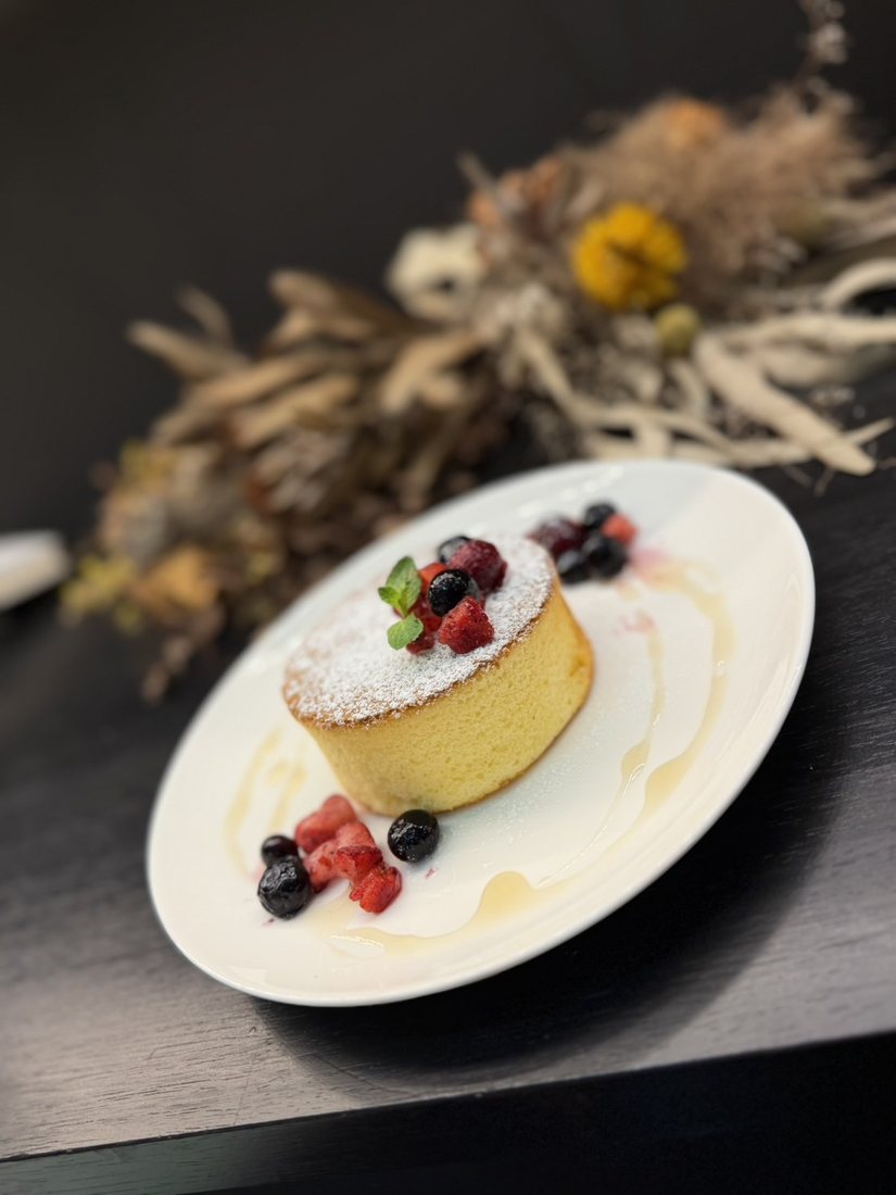 バター香る夜のパンケーキ